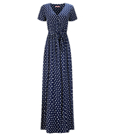 Polka Dot Wrap Dress
