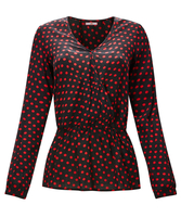 Pretty Polka Dot Blouse