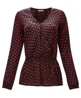 Pretty Polka Dot Blouse