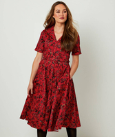 Pretty Printed Shirt Dress