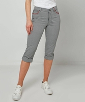Printed Capri Pants