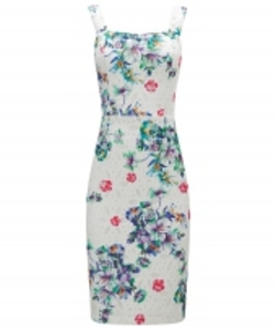 Printed Lace Dress