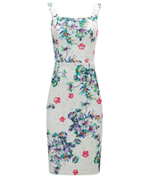 Printed Lace Dress