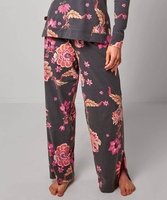 Printed Wide Leg Bottoms