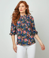 Regal Floral Top