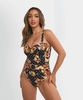Retro Belted Swimsuit