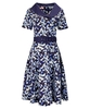 Retro Collar Dress