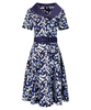Retro Collar Dress