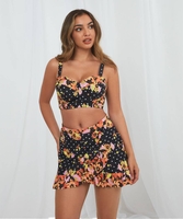 Retro Reflections Swim Skirt