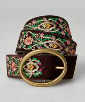 Rhodes Town Embroidered Belt