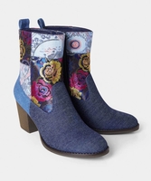 Rialto Bridge Denim Boots