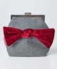 Rockefeller Velvet Bow Bag