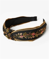 Romany Girl Embroidered Headband