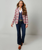 Rose Check Jacket