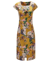 Royally Rich Printed Dress