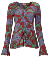 Ruched Front Top