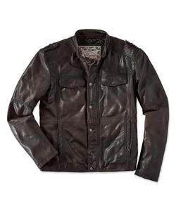 Rugged Leather Jacket