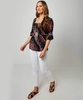 Sassy Shirring Top