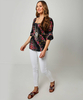 Sassy Shirring Top