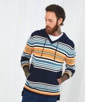 Sensations Stripe Hooded Knit