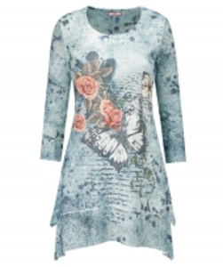 Sequin Butterfly Tunic