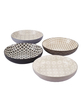 Set Of 4 Design Pasta Bowls