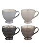 Set Of 4 Design Teacups