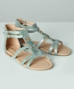 Shimmer Seahorse Sandals