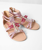 Shimmering Dragonfly Sandals