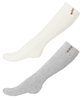 Sloe Joes Pack Of 2 Fluffy Slouch Socks