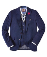 Snazzy Stripe Suit Blazer