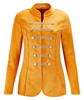 Suedette Military Jacket