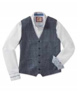 Summer Check Waiscoat
