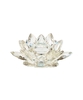 Sunkissed Glass Flower Tealight Holder