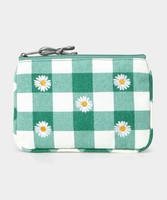 Sweet Daisy Embroidered Purse