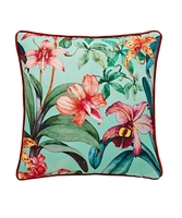 Tropical Floral Cushion