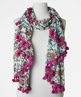 Warm Breezes Tassel Scarf