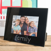 Glass Family Photo Frame