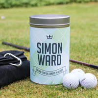 Golf Gift Set In Personalised Tin - Patch