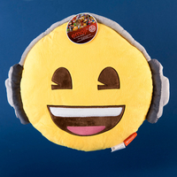 Headphones Emoji Cushion