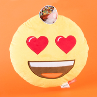 Heart Eyes Emoji Cushion
