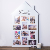 House Family Photo Frame
