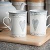 Pair of Wedding Mugs - Mr & Mrs