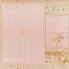 Pastel Perfection A3 Heart Guest Book Poster