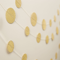Pastel Perfection Gold Circle Garland