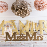 Pastel Perfection Mr & Mrs Decorations