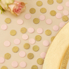 Pastel Perfection Table Confetti Gold & Pink Glitter