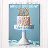 Personalised 18th Birthday Calendar