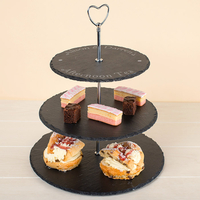 Personalised 3 Tiered Slate Cake Stand