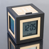 Personalised 4 Screen Cube Travel Alarm Clock